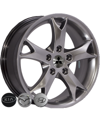 Replica Mitsubishi M083 HB R16 W6.5 PCD5x114.3 ET46 DIA67.1  